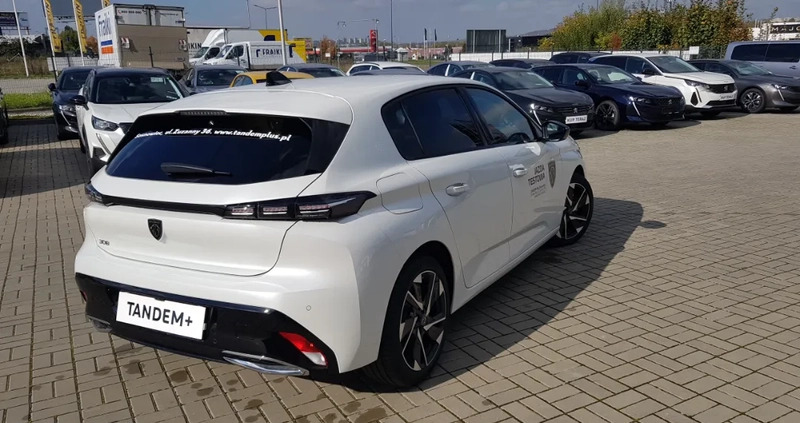 Peugeot 308 cena 124900 przebieg: 2, rok produkcji 2022 z Ośno Lubuskie małe 121